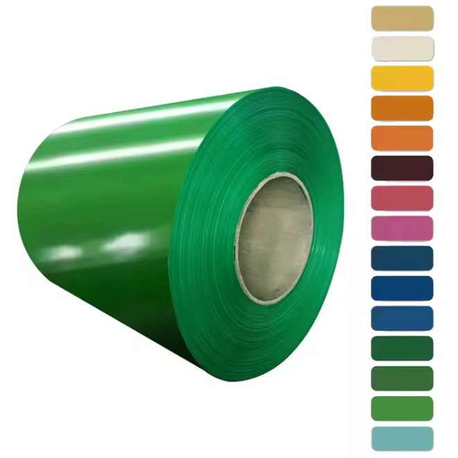 PPGI Color Coated Galvanized Steel Coil 0.12-4mm Factory Direct Price