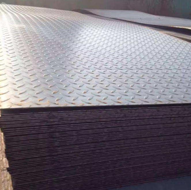 Q235 Carbon Steel Diamond Checkered Plate Tear Drop Pattern Sheet