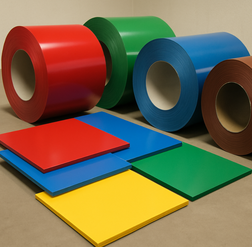 Durable & Stylish Colour Coated Sheets & Coils