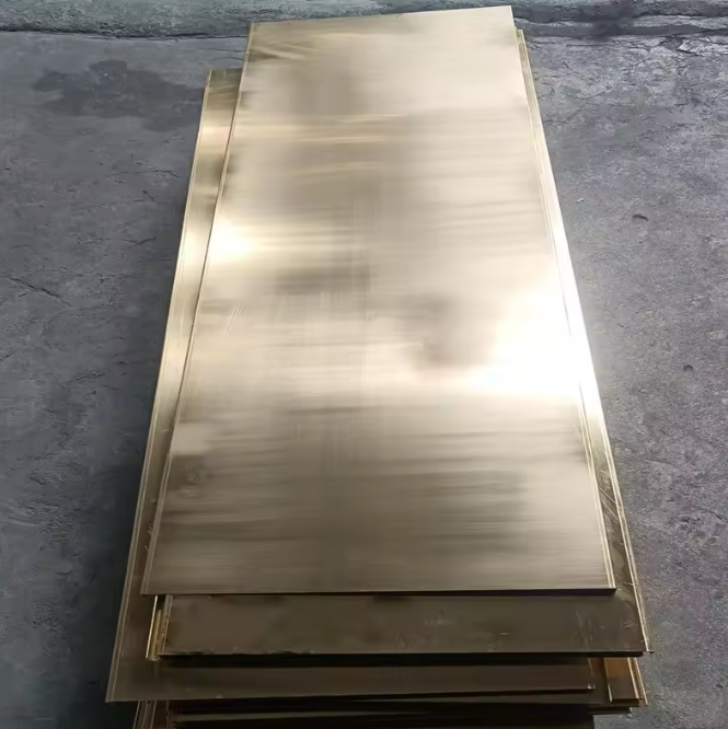 C26800 C27200 Brass Sheet Plate 0.3–60mm Red Copper Alloy Metal Sheet
