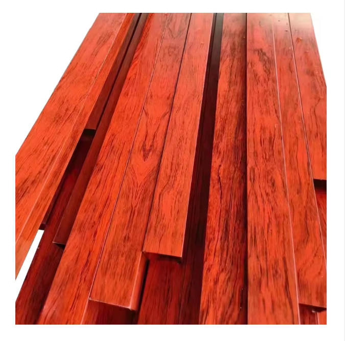 304 316L Wood Grain Stainless Steel Round Square Pipe for Interior Decoration