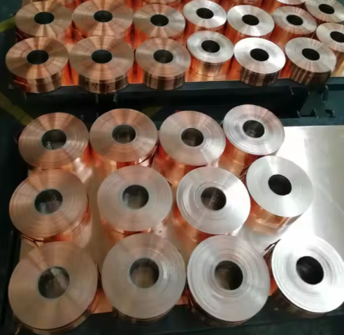 Custom Pure Copper Strip Foil Coil 0.02mm–0.08mm Manufacturer