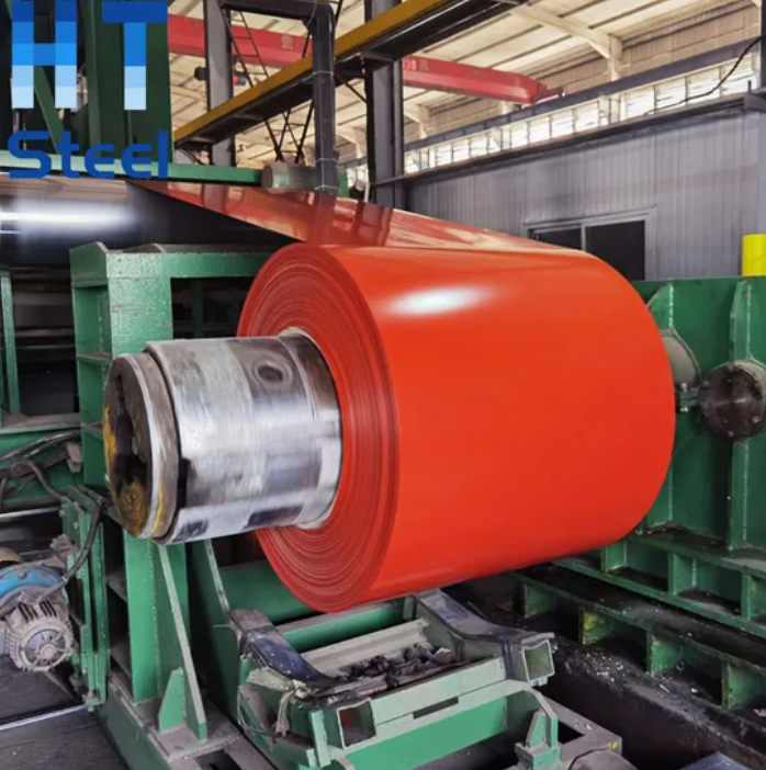 PPGI Color Coated Galvanized Steel Coil 0.5–6mm Prepainted Roofing Sheet