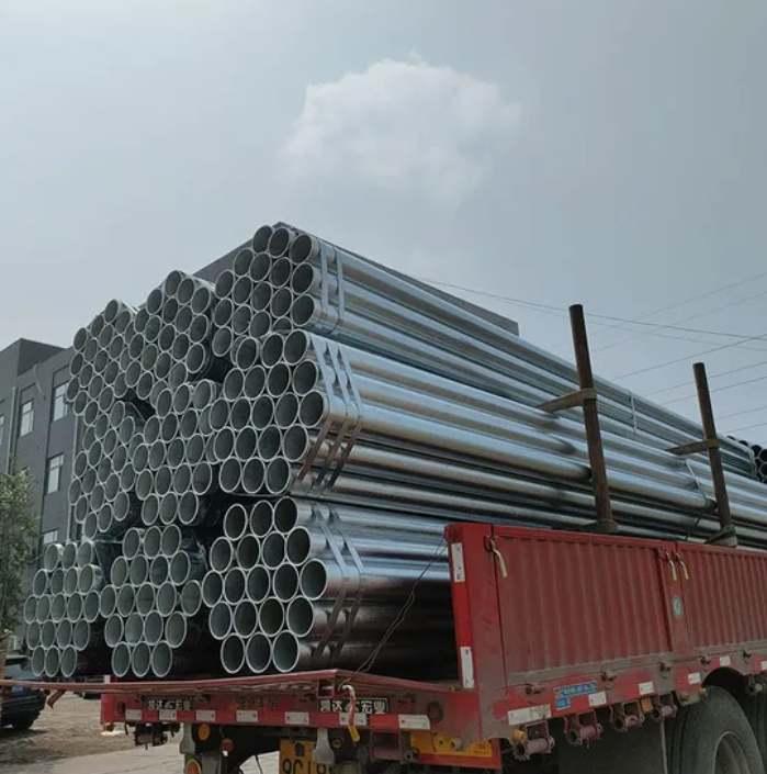 Q195 Q235 Hot Dipped Galvanized Steel Tube for Scaffolding