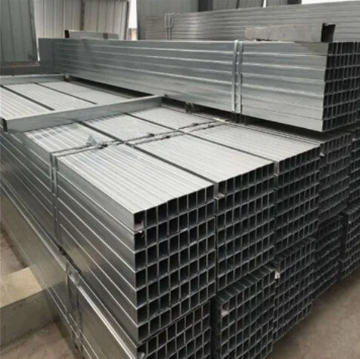 A53 A36 Q235 Hot Dip Galvanized Seamless Steel Pipe Square Tube