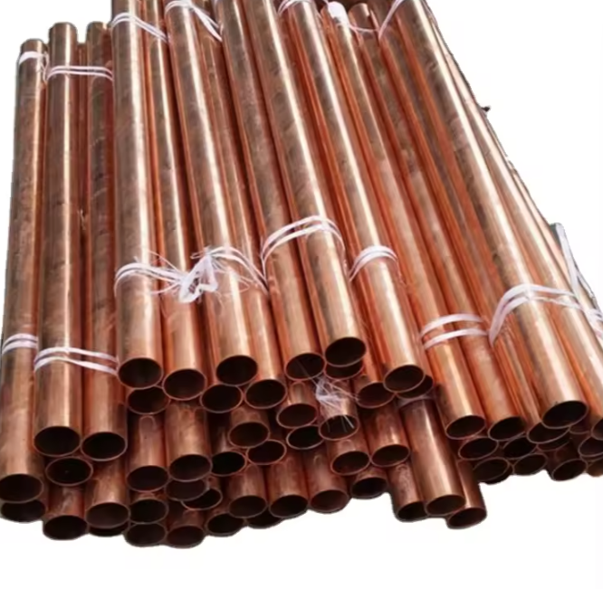 C11000 Pure Copper Pipe 15mm–25mm for Water and Air Conditioning Systems