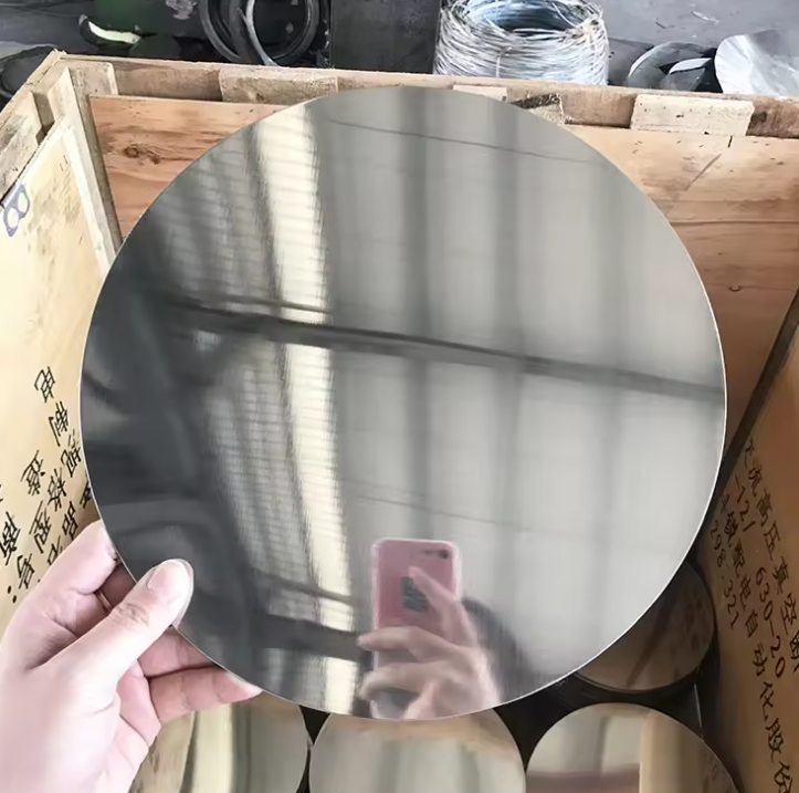 201 304 430 Triple-Layer Stainless Steel Circle – Cold Rolled Round Plate for Cookware and Kitchenware