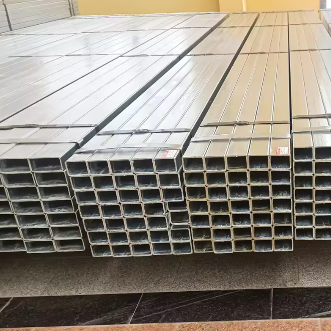 Factory Direct Sale GI Pre-galvanized Square Rectangular Hollow Section Pipe