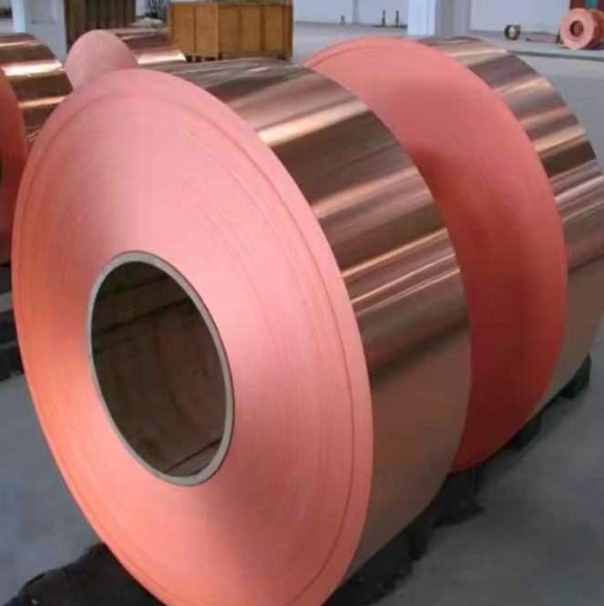Factory Price C11000 Red Copper Strip Coil 0.2–0.8mm Pure Copper Roll for Decoration & Earthing