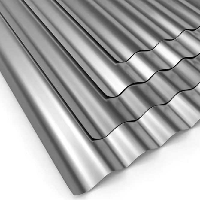 0.35mm Z275 Galvanized Corrugated Roofing Sheet | Steel Iron Roof for Ghana