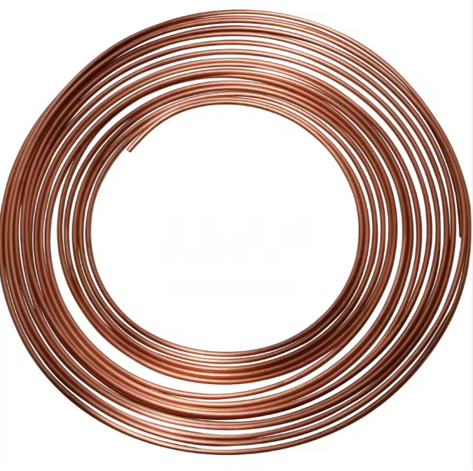 6.35mm 9.52mm 12.7mm Air Conditioner Copper Capillary Tube Coil