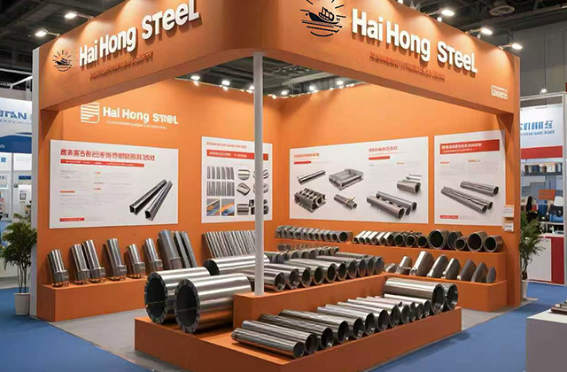 Haihong (Jiangsu) Iron and Steel International Trade Co., Ltd. Appears at The 23rd China International Metallurgical Industry Exhibition, Metal Products Demonstrate Strength