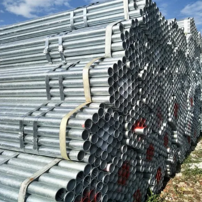 Q195 Q235 Hot Dipped Galvanized Steel Tube for Scaffolding