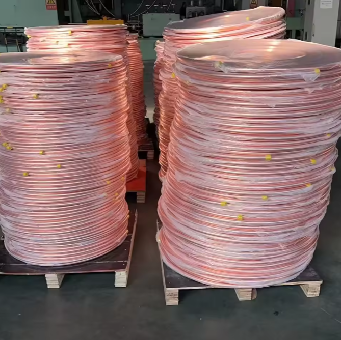 Flexible 1/4" Copper Tubing for Air Conditioning and Refrigeration