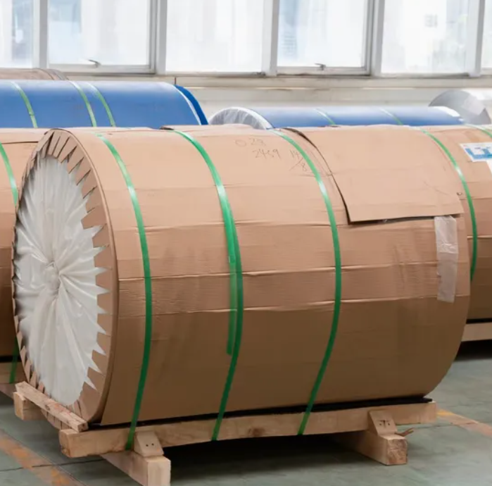 PE PVDF Prepainted Bottom Aluminum Coil for ACP Panel Production