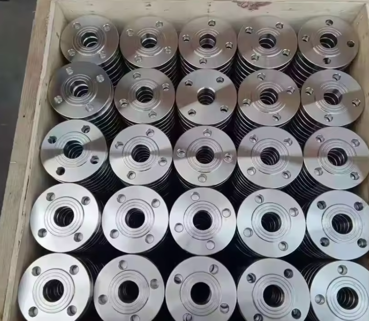 ANSI B16.5 304 Stainless & Carbon Steel Weld Neck Flat Flange Custom
