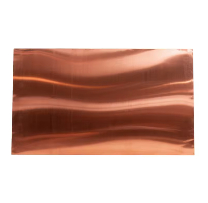 99.9% Pure Copper Plate Sheet Cu Metal Plate for Construction and Electronics
