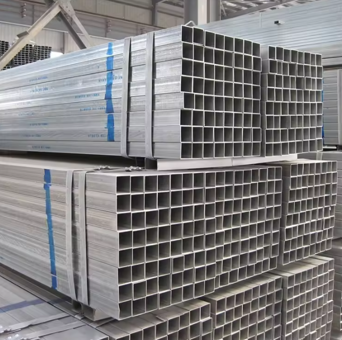 Hot Dipped Galvanized Square Rectangular Hollow Section Steel Pipe ASTM Standard