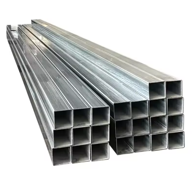 Factory Direct Sale GI Pre-galvanized Square Rectangular Hollow Section Pipe
