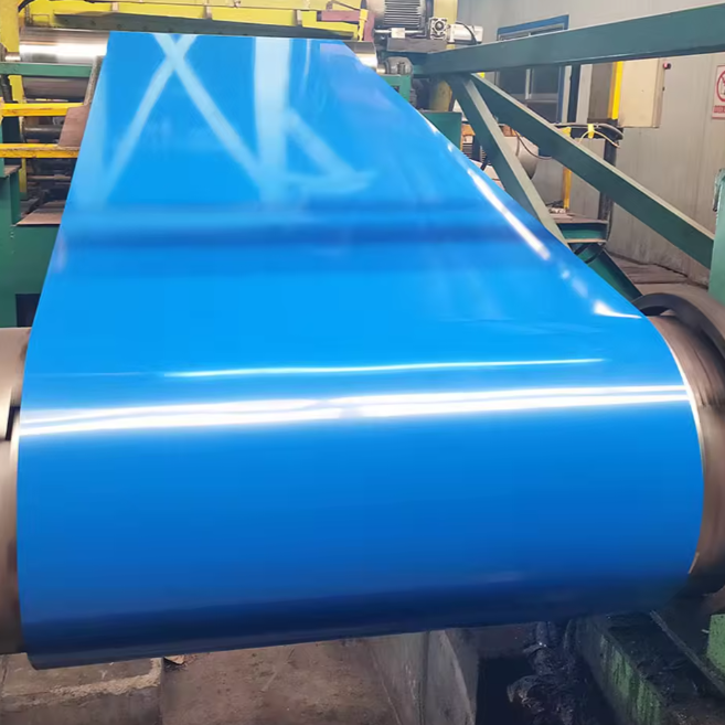 PPGI Color Coated Galvanized Steel Coil 0.3-0.5mm Prepainted Sheet Roll