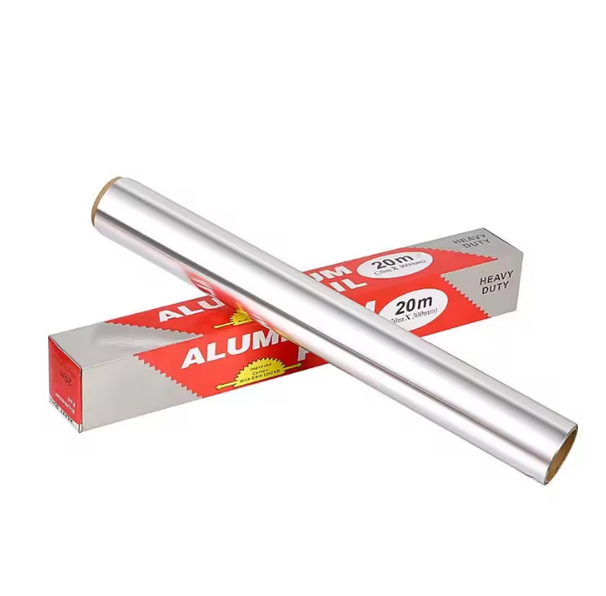 Food Grade Heavy Duty Non-stick Aluminum Foil Roll for Kitchen Use