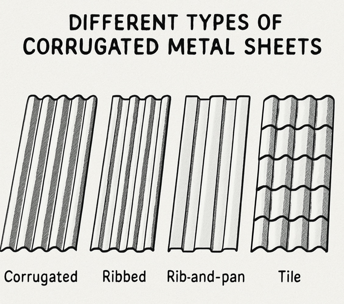 Corrugated Sheet Metal: Durable Roofing Panels