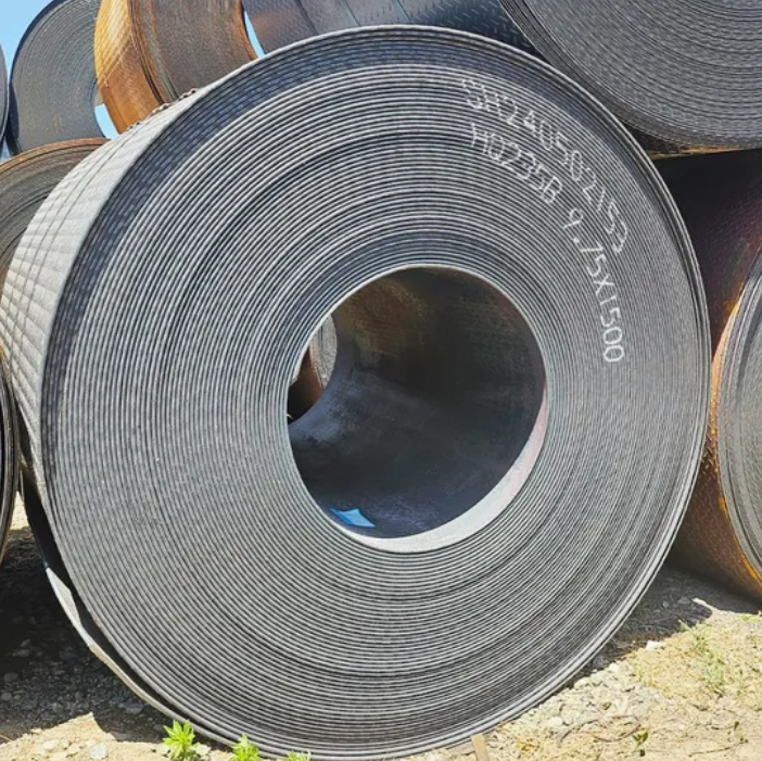 Q235 Q355 Hot Rolled Mild Carbon Steel Coil 0.5–6mm Thickness