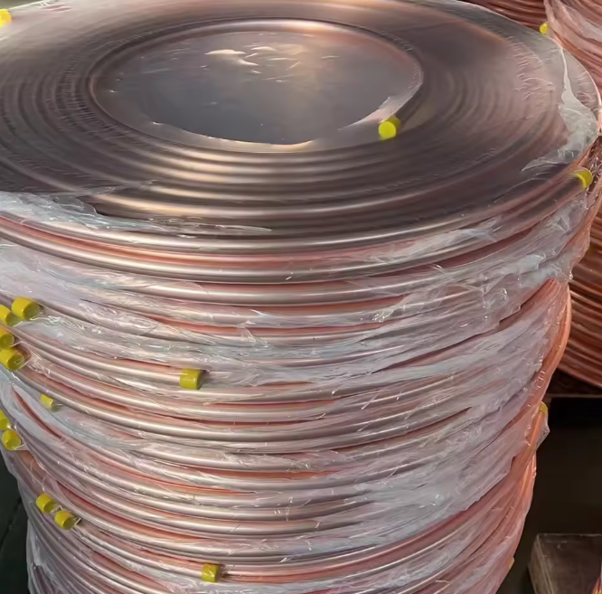 Flexible 1/4" Copper Tubing for Air Conditioning and Refrigeration