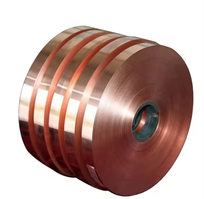 C11000 C10200 High Purity 99.9% Copper Strip / Coil / Sheet for Electronics