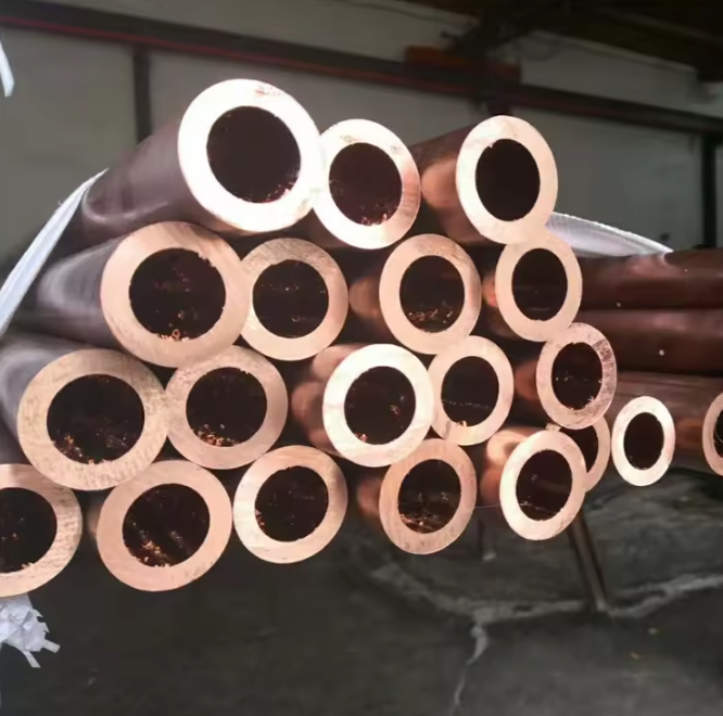 C11000 Pure Copper Pipe 15mm–25mm for Water and Air Conditioning Systems
