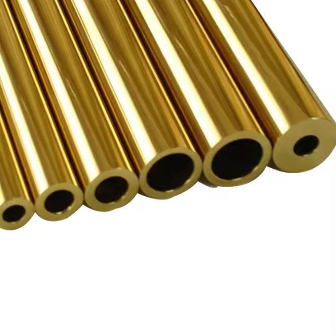 C26000 CuZn30 H70 Brass Tube Pipe for Heat Exchanger and Plumbing Systems