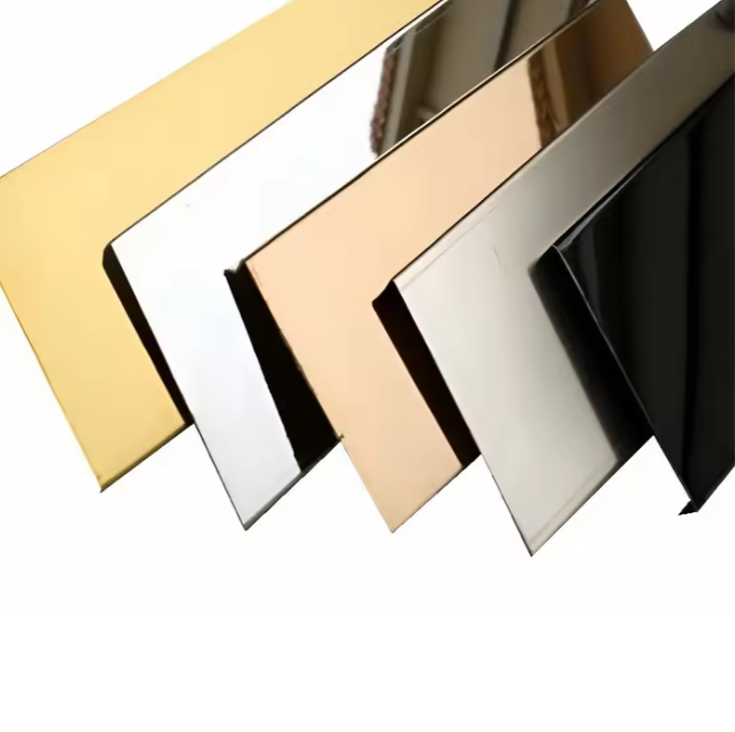 SS304 420 PVD Coating Brushed Gold Bronze Champagne Stainless Steel Sheet