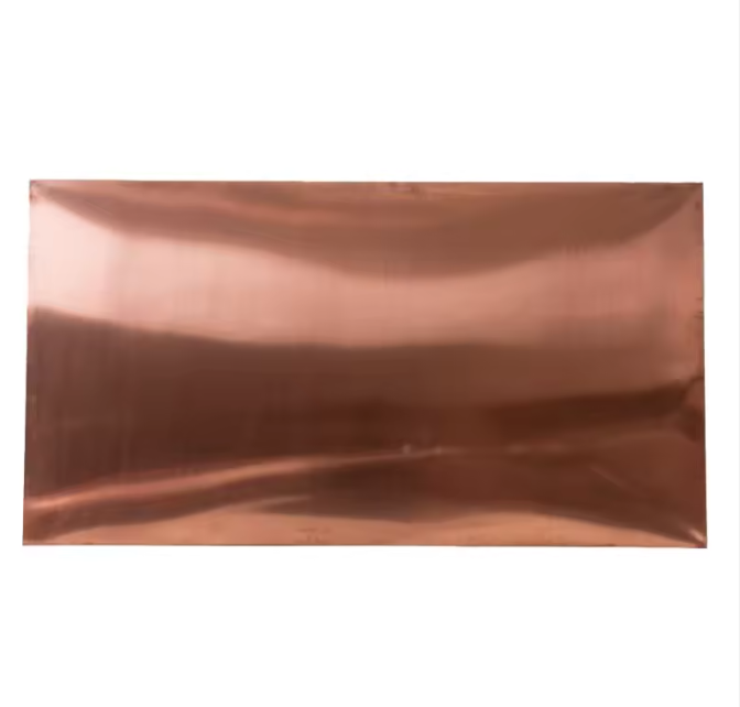 99.9% Pure Copper Plate Sheet Cu Metal Plate for Construction and Electronics