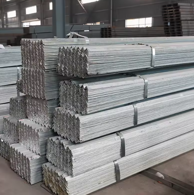 Factory Direct 50 x 50 x 5 mm Hot-Dip Galvanized Steel Angle