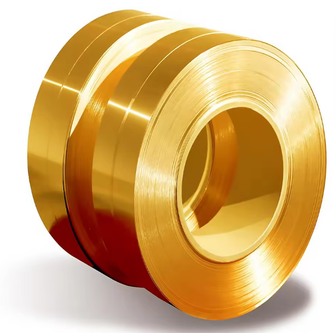 Decorative Brass Strip C21000 C26000 C27200 CuZn30–CuZn37 0.1–3mm