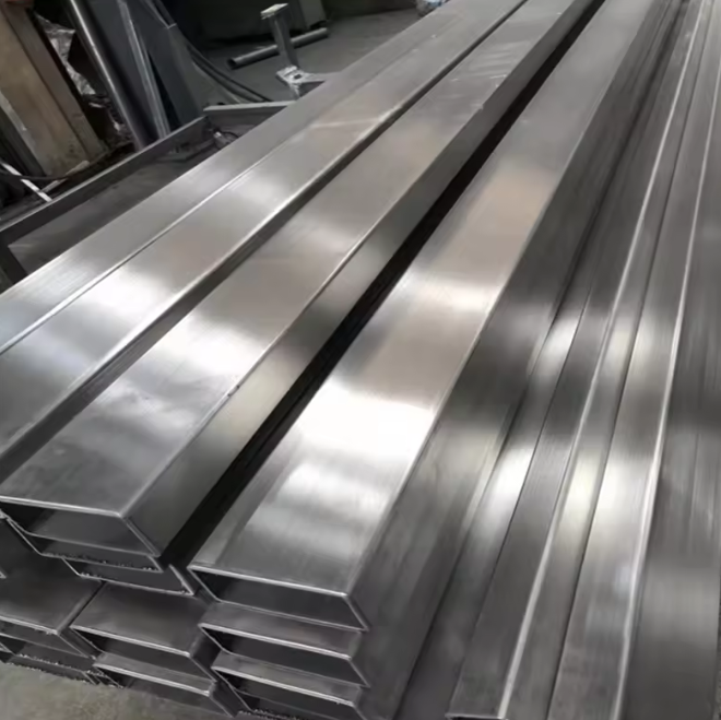 Wholesale 201 304 316 Mirror Welded Square & Rectangular Stainless Steel Tube for Decoration and Construction
