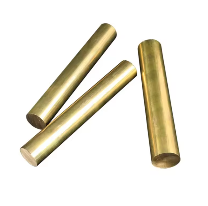 CuZn1 CuZn2 Brass Copper Round Rod – Copper Alloy Bar and Brass Profile Manufacturer