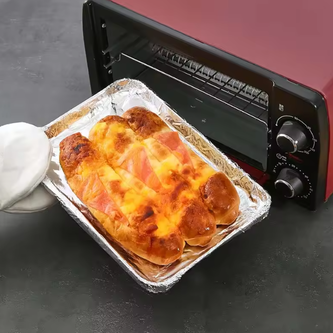 Food Grade Heavy Duty Non-stick Aluminum Foil Roll for Kitchen Use