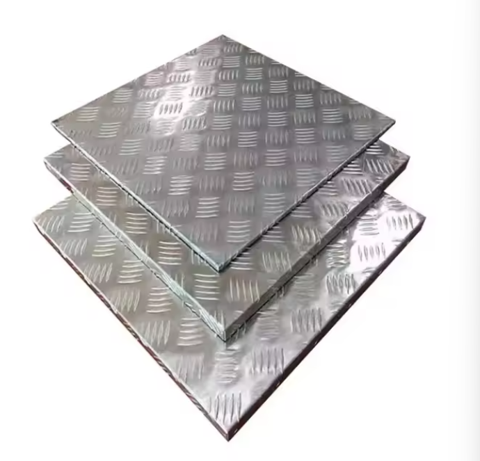 1060 1050 6061 Aluminum Diamond Tread Plate Sheet 5 Bar 6x20ft