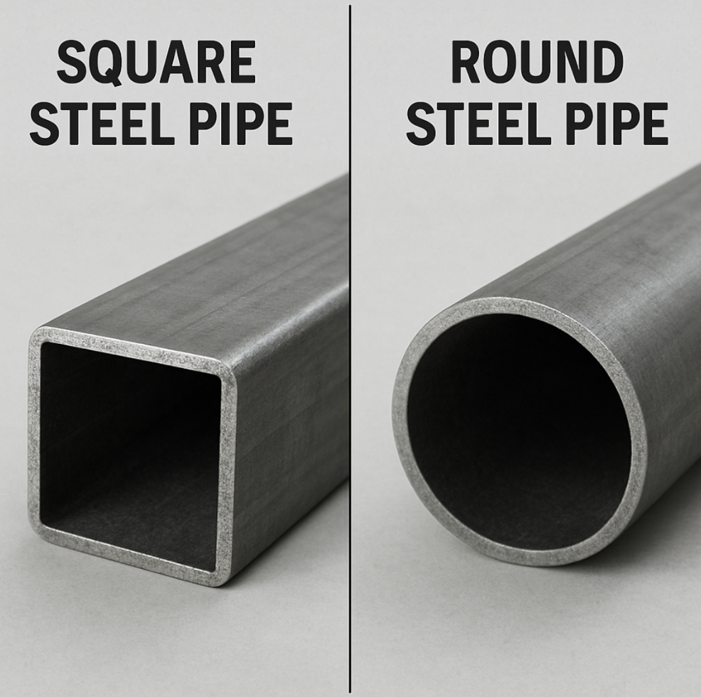 Square vs Round Steel Pipes: Choose the Best Fit